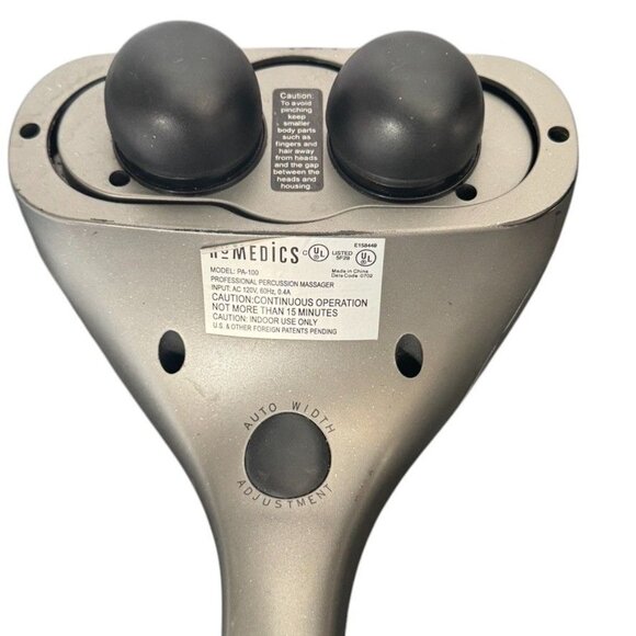 Homedics Model PA-100 Professional Percussion Massager Dual Massage Nodes - Picture 3 of 7